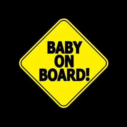 Baby on Board Sticker