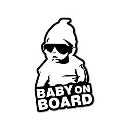 Hangover Baby on Board Sticker