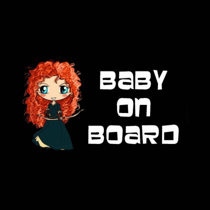 Merida Baby On Board Sticker