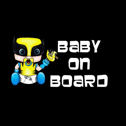 Wolverine Baby On Board