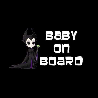Maleficent Baby On Board