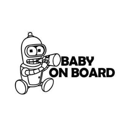Baby Bender on Board Sticker