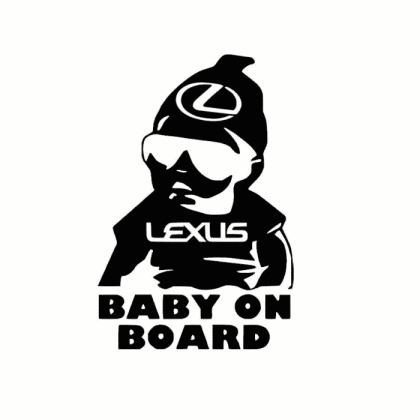 Lexus Baby on Board Sticker