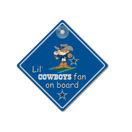 Lil Cowboys Fan On Board Sticker