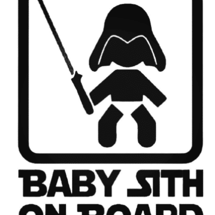 Baby Sith Board Sticker