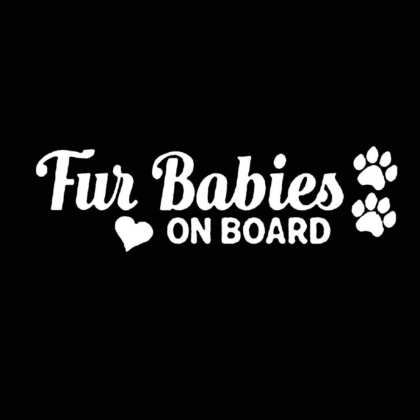 Fur Babies on Board Decal