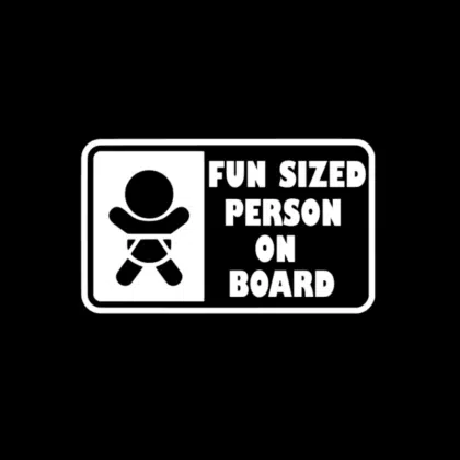 Fun Sized On Board Car Decal