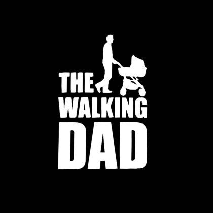 The Walking Dad Sticker