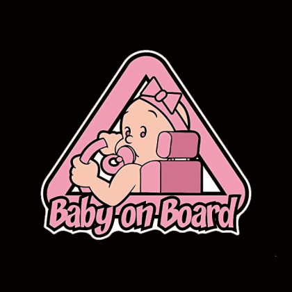Baby Driver on Board Sticker