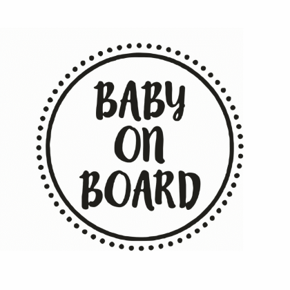 Circular Baby on Board