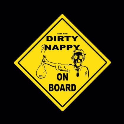 Dirty Nappy on Board