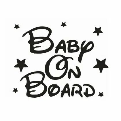 Disney Stars Baby on Board