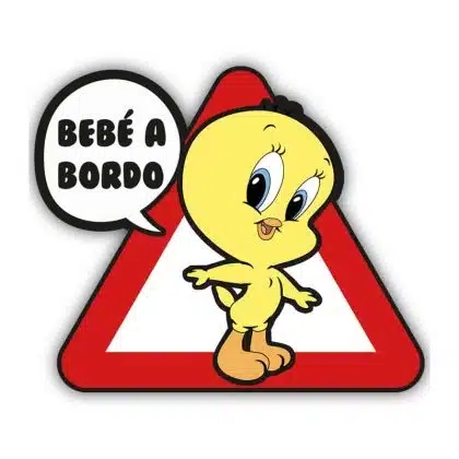 baby tweety bebe a bordo ca